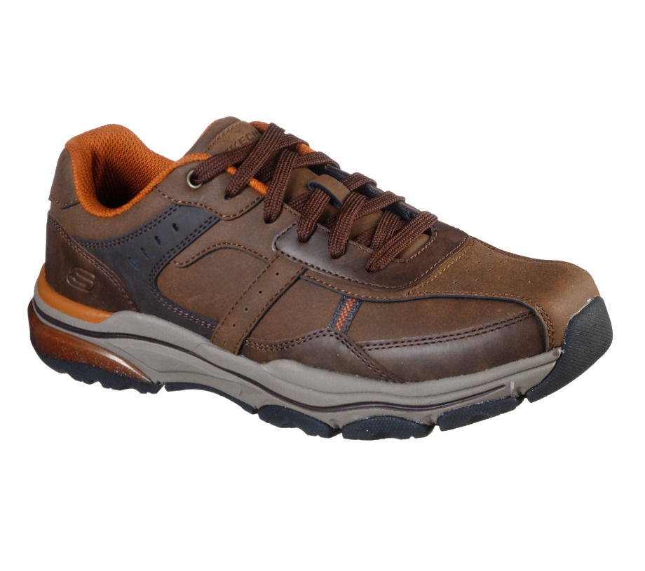 Skechers Relaxed Fit Romago Elmen Brown