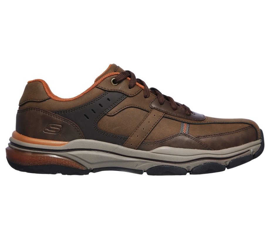 Skechers Relaxed Fit Romago Elmen Brown