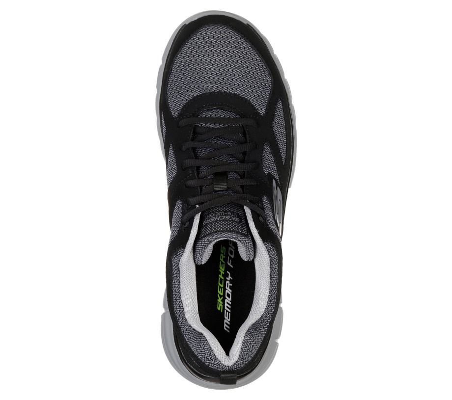 Skechers Burns Agoura Black Gray