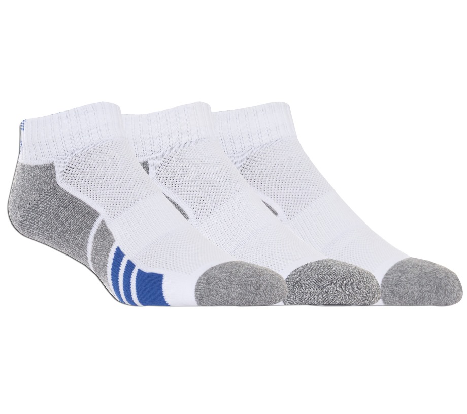 Skechers 3 Pack Half Terry Athletic Socks White